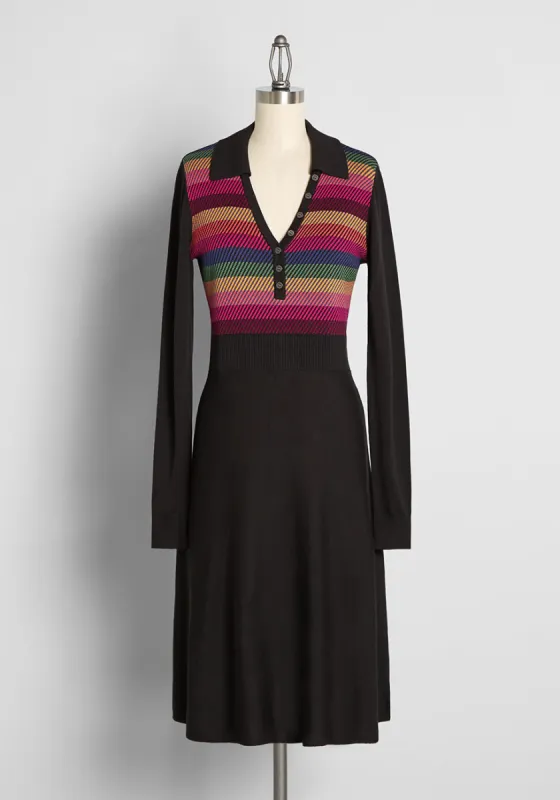 Marsha, Marsha, Marsha! Sweater Dress made by Modcloth