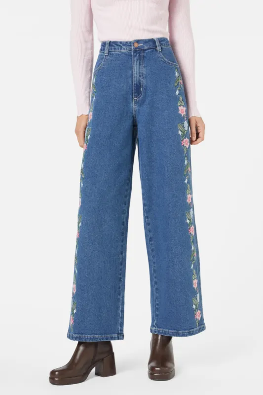 Flower Chain Jean made by Modcloth