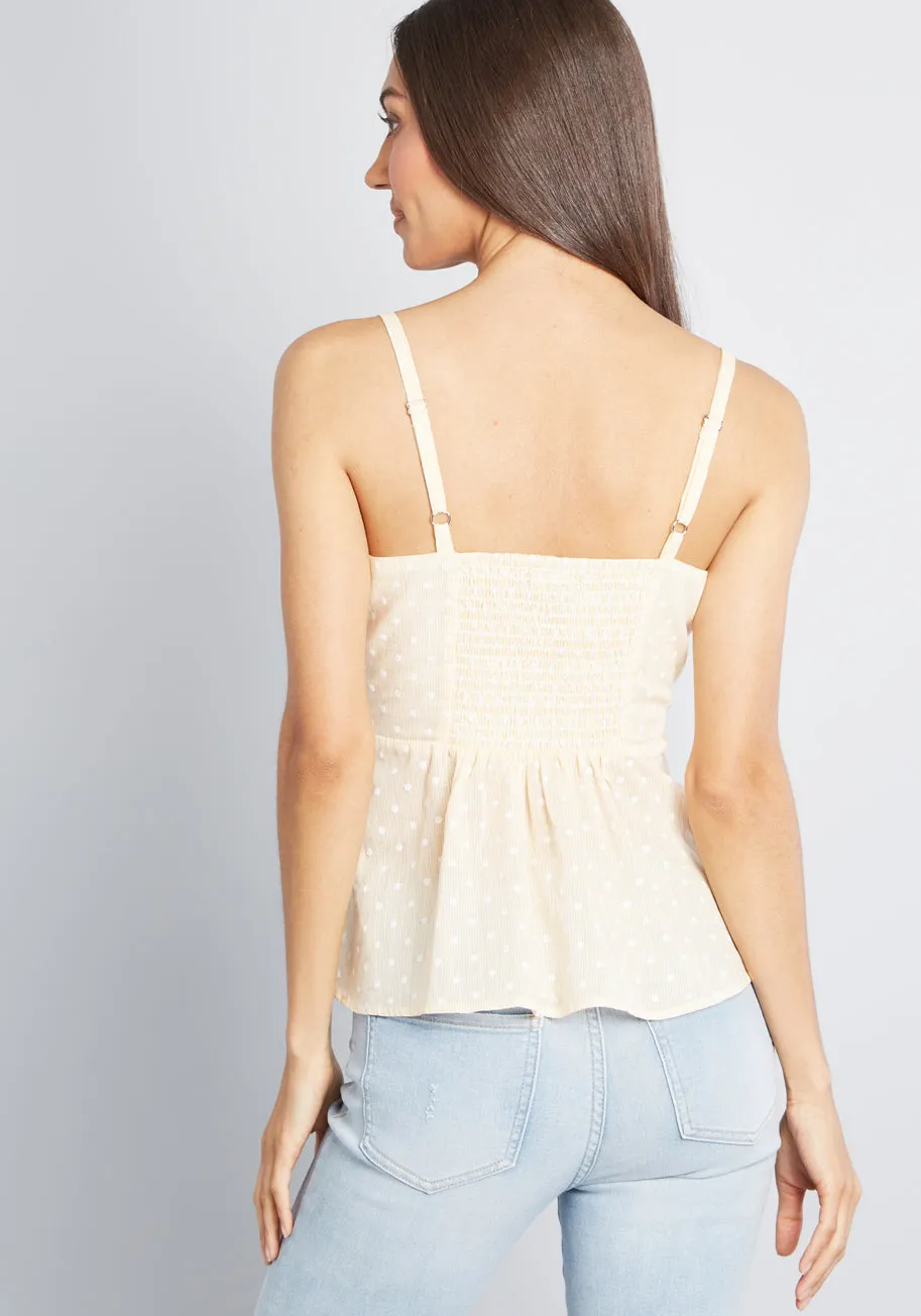 Airy Engagement Peplum Top sold by Modcloth product image thumbnail 2