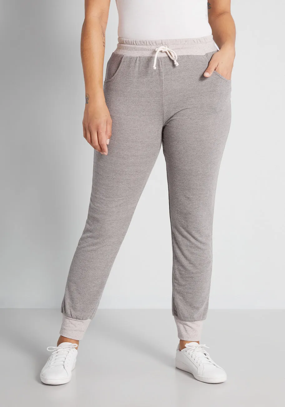 Speak French Terry To Me Joggers sold by Modcloth