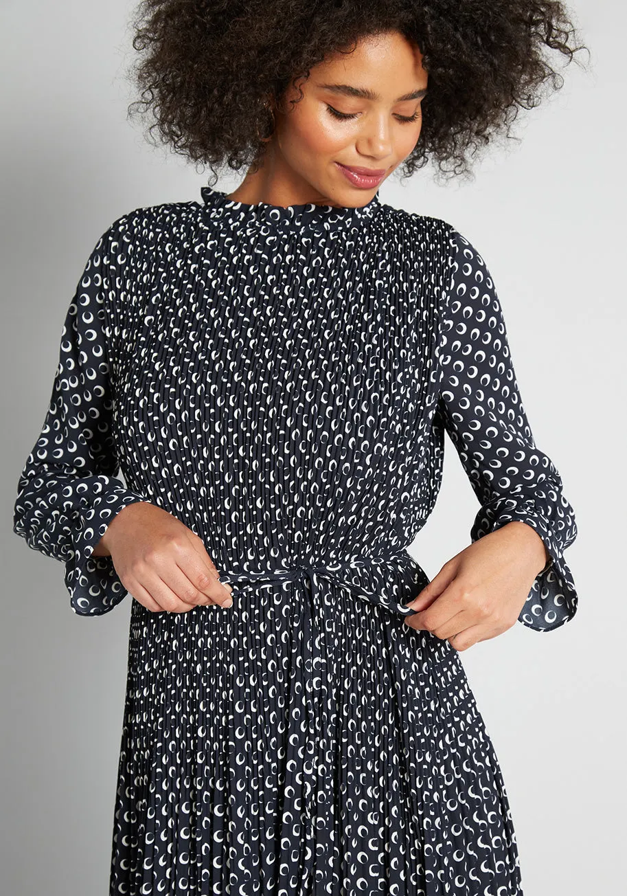 Over The Crescent Moon Midi Dress sold by Modcloth product image thumbnail 4