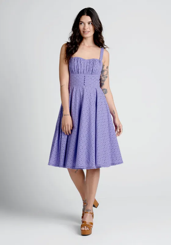 Anglaise For Days Fit and Flare Dress sold by Modcloth