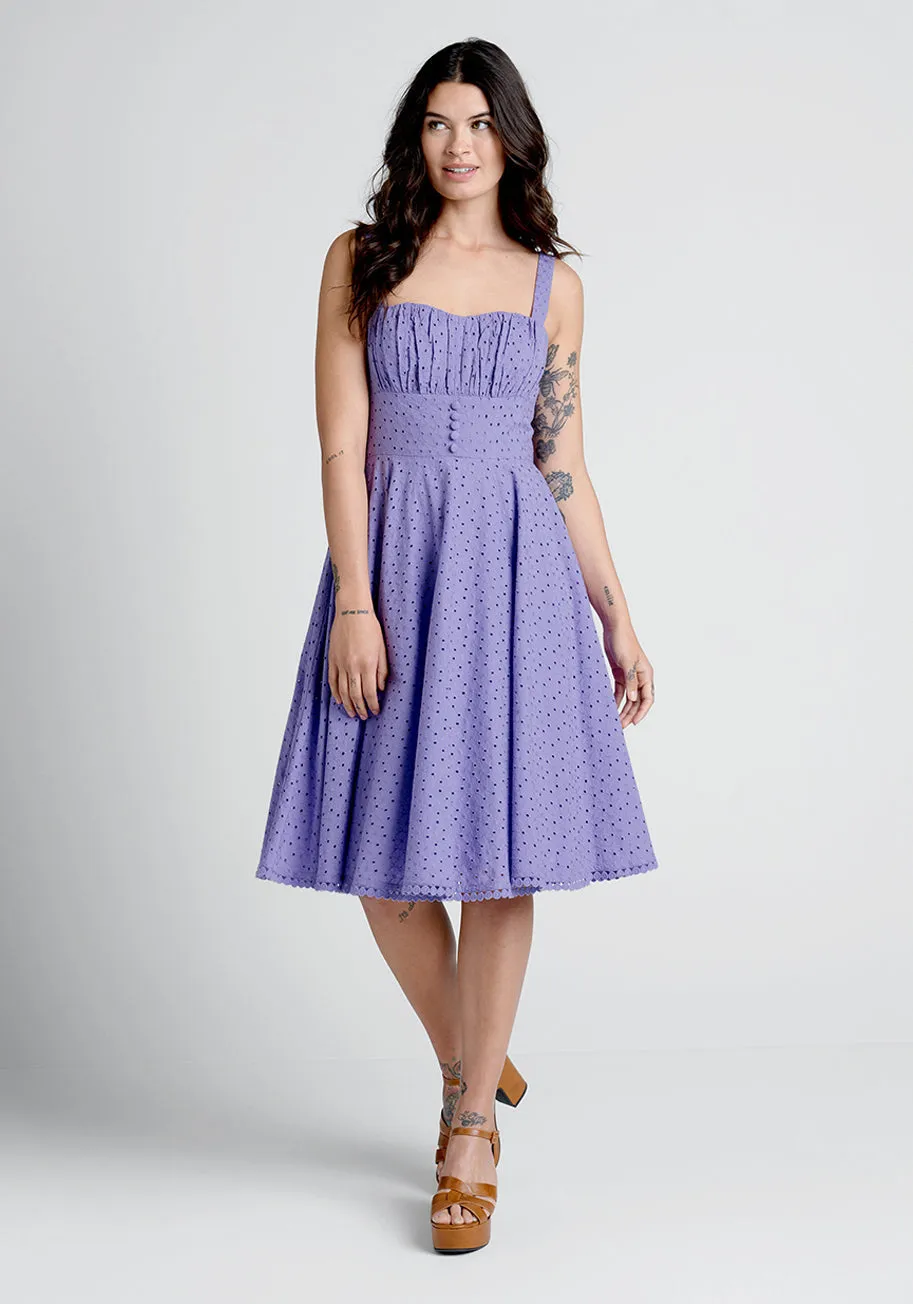 Anglaise For Days Fit and Flare Dress sold by Modcloth