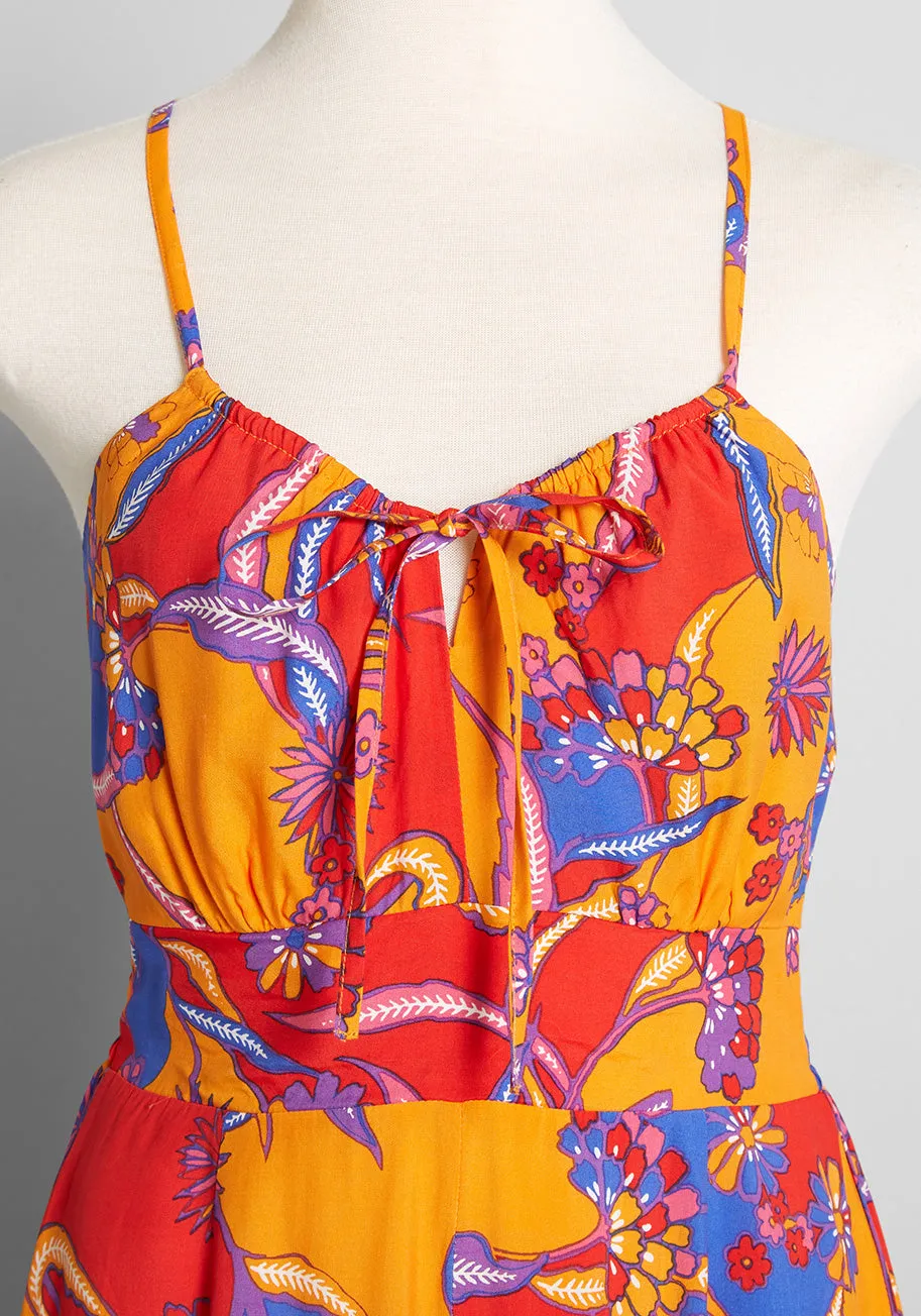 For the Love of Festival Season Jumpsuit sold by Modcloth product image thumbnail 3