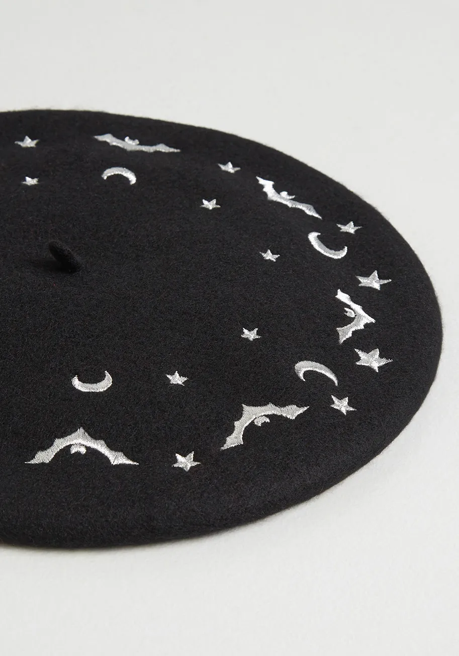 Spookiest Nights Beret sold by Modcloth product image thumbnail 3