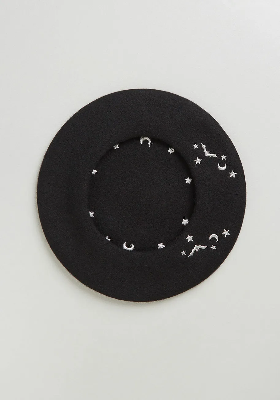 Spookiest Nights Beret sold by Modcloth product image thumbnail 2