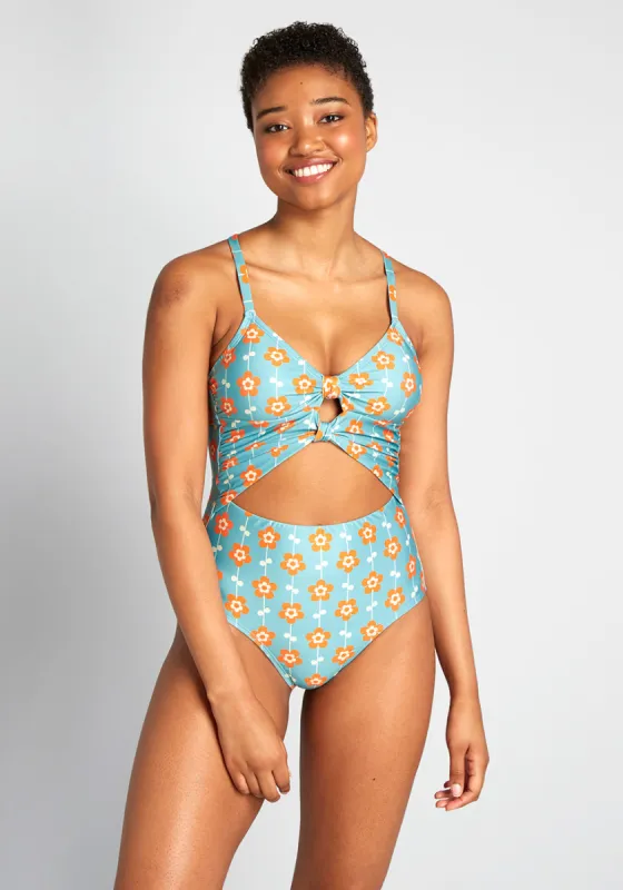 The Sophia One-Piece Swimsuit sold by Modcloth