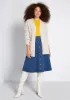 Partial to Polka Dots Long Cardigan sold by Modcloth