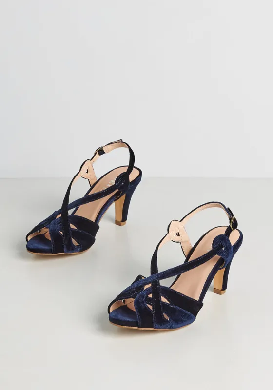 Decadent Delight Velvet Heel sold by Modcloth