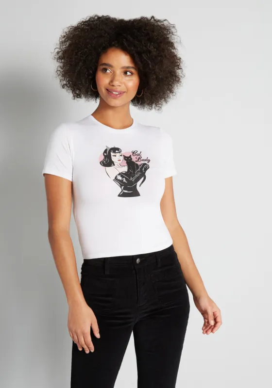 Hey There, Hell's Belle Graphic Tee made by Modcloth