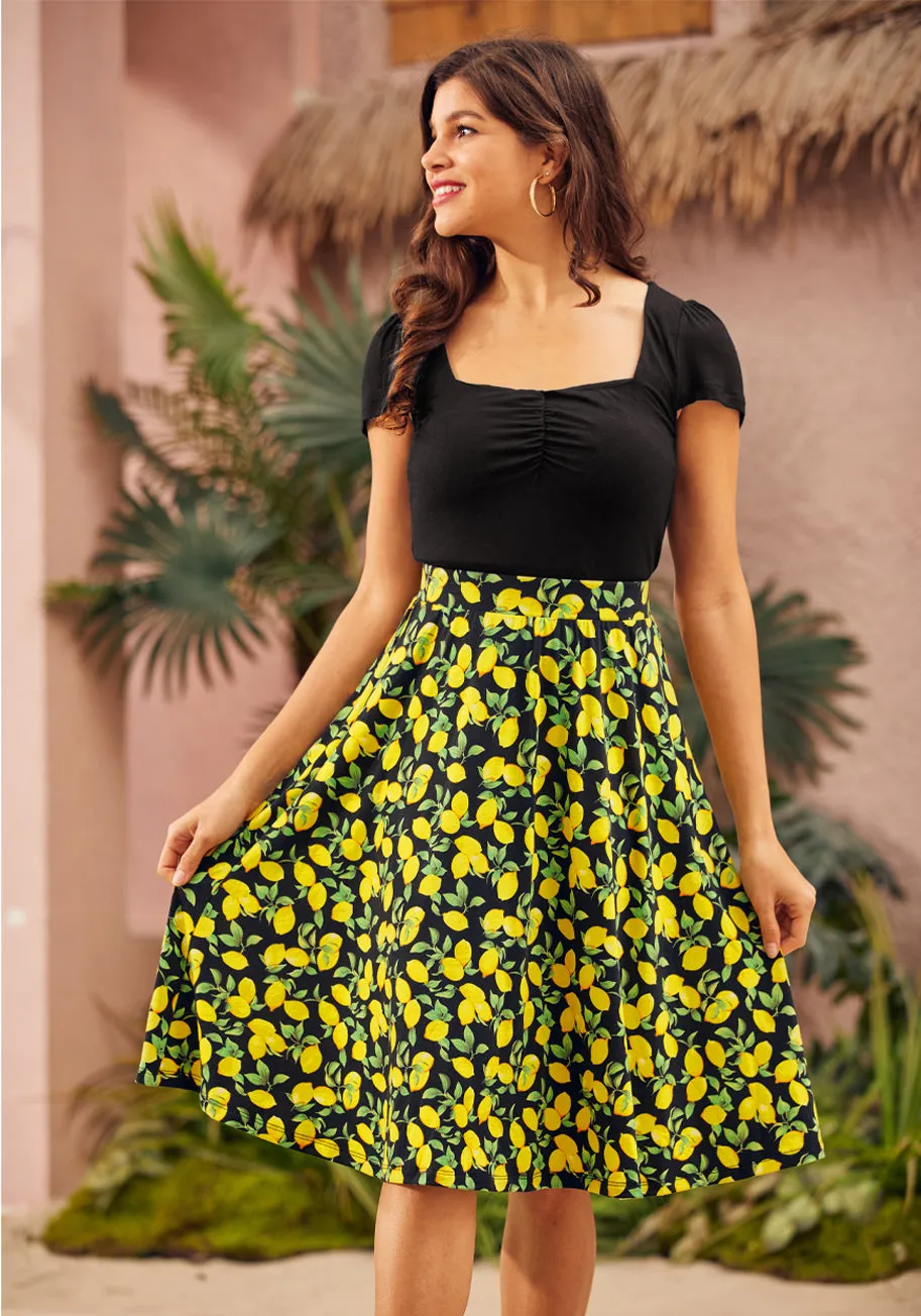 Excellence Attained Knit A-Line Skirt sold by Modcloth product image thumbnail 2