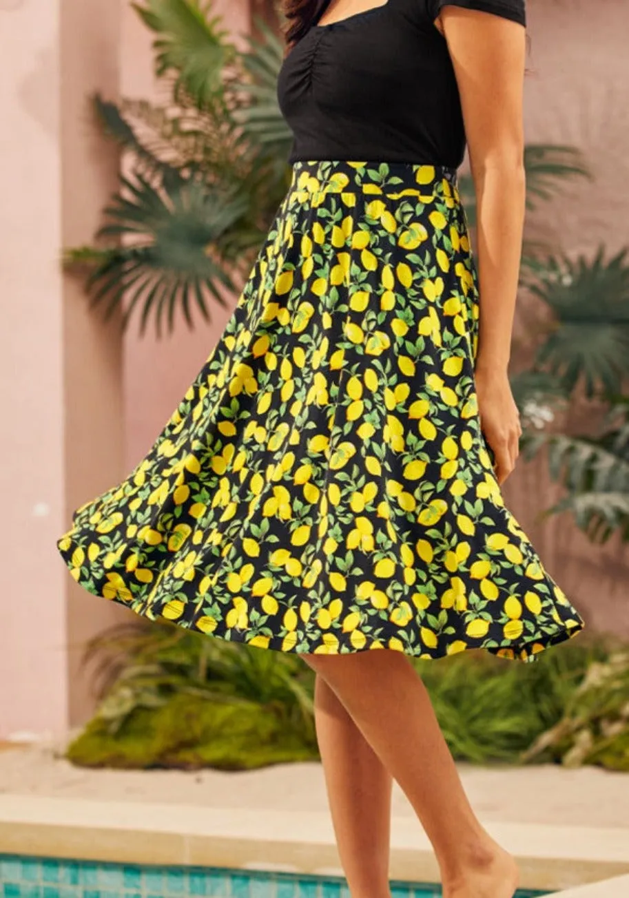 Excellence Attained Knit A-Line Skirt sold by Modcloth