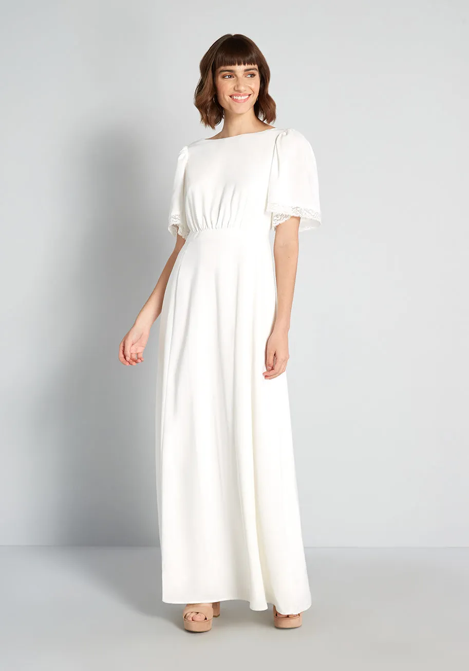 Lace You Down the Aisle Maxi Dress sold by Modcloth product image thumbnail 3