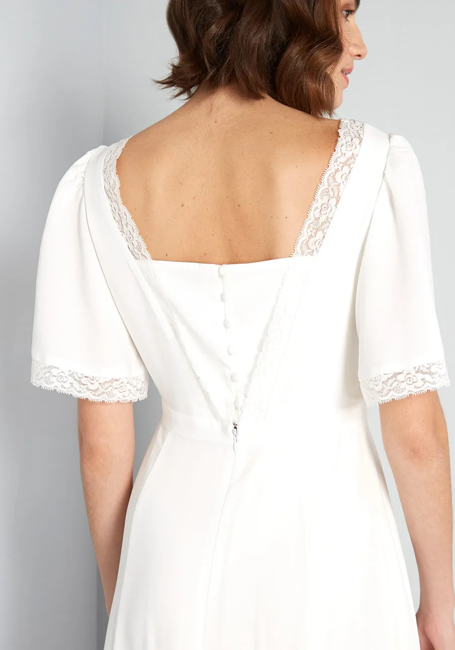 Lace You Down the Aisle Maxi Dress sold by Modcloth product image thumbnail 4