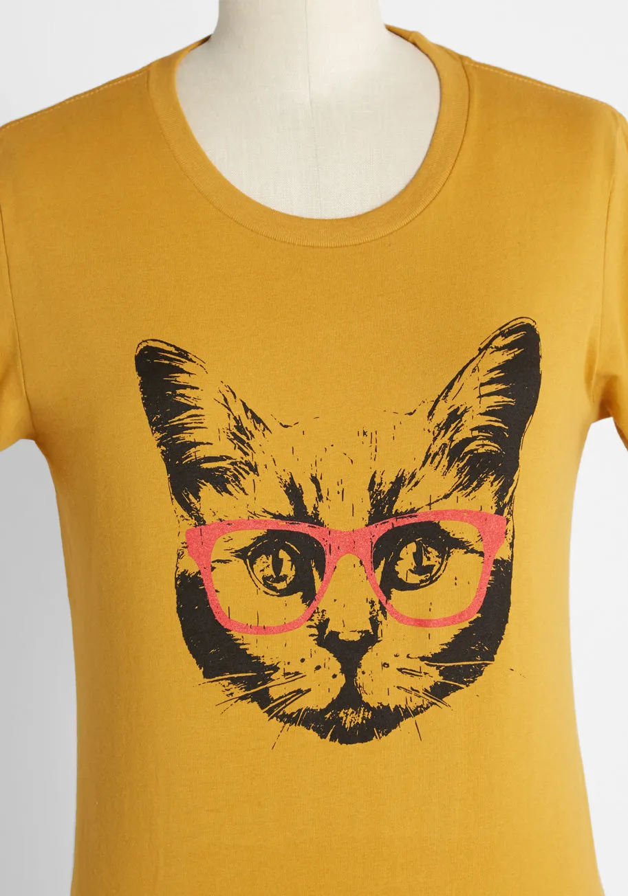 Cat You See Me? Graphic Tee sold by Modcloth product image thumbnail 3