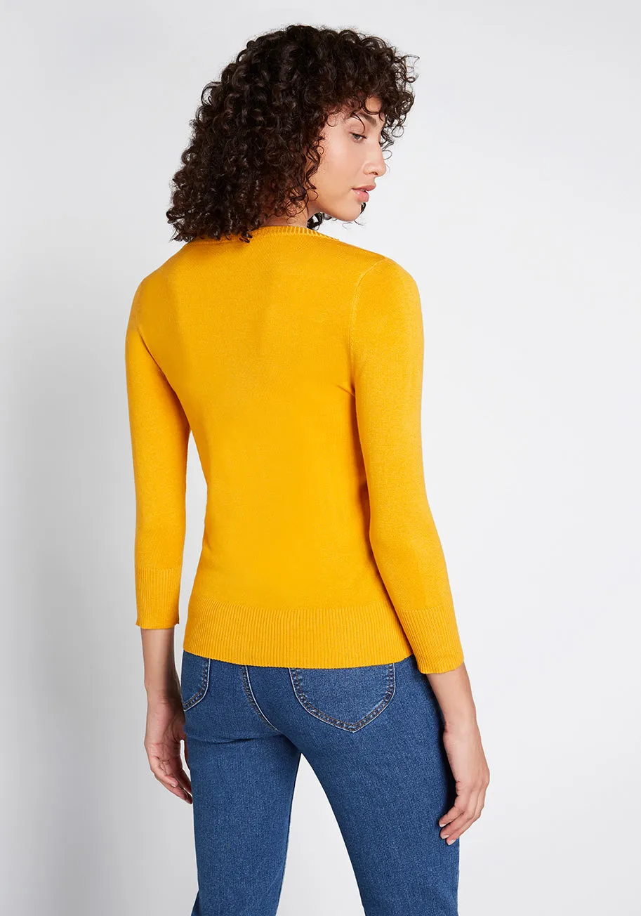 Charter School Cardigan sold by Modcloth product image thumbnail 2