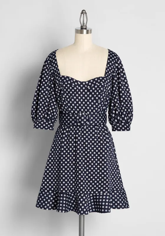 Daisy, My Darling Mini Dress made by Modcloth