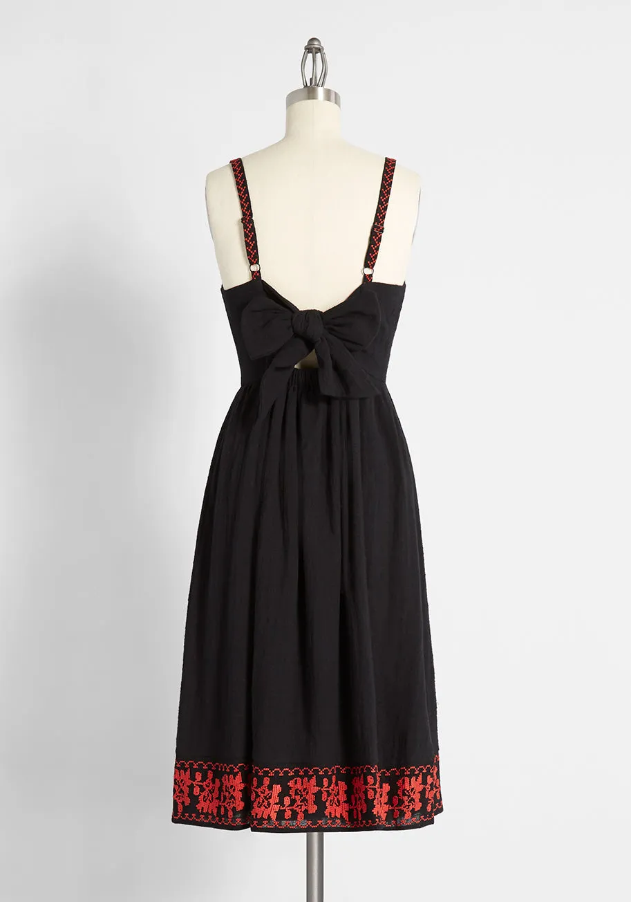 In-demand Details Embroidered Sundress sold by Modcloth product image thumbnail 2