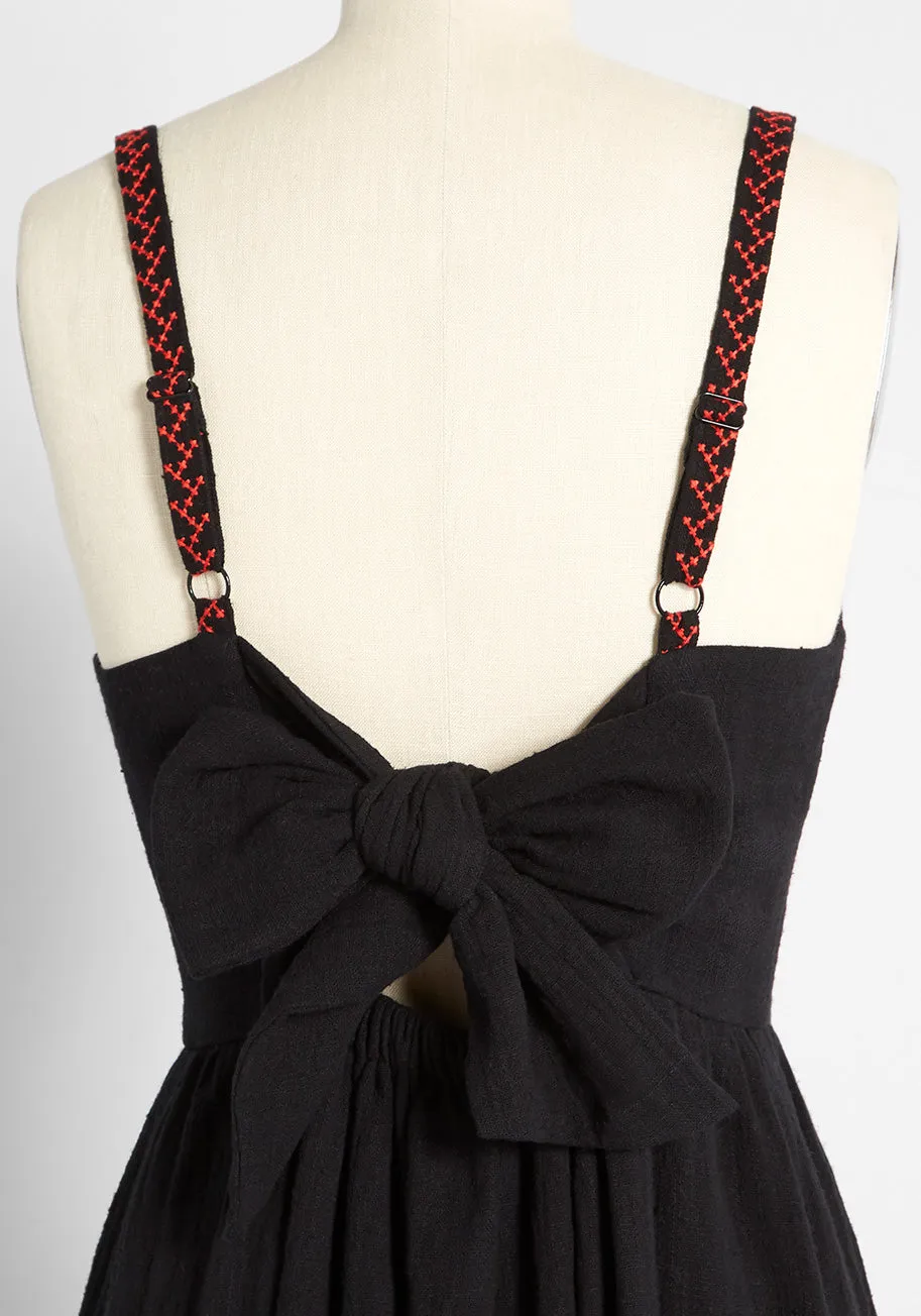 In-demand Details Embroidered Sundress sold by Modcloth product image thumbnail 3