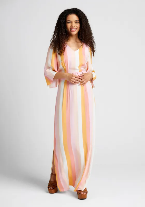 ModCloth x Collectif Sorbet Soiree Maxi Dress sold by Modcloth