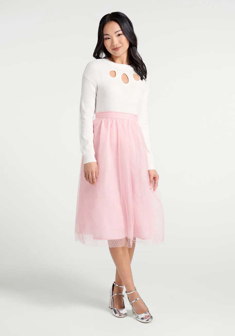 Spotted Across The Room Skirt (Final Sale) sold by Modcloth product image thumbnail 3