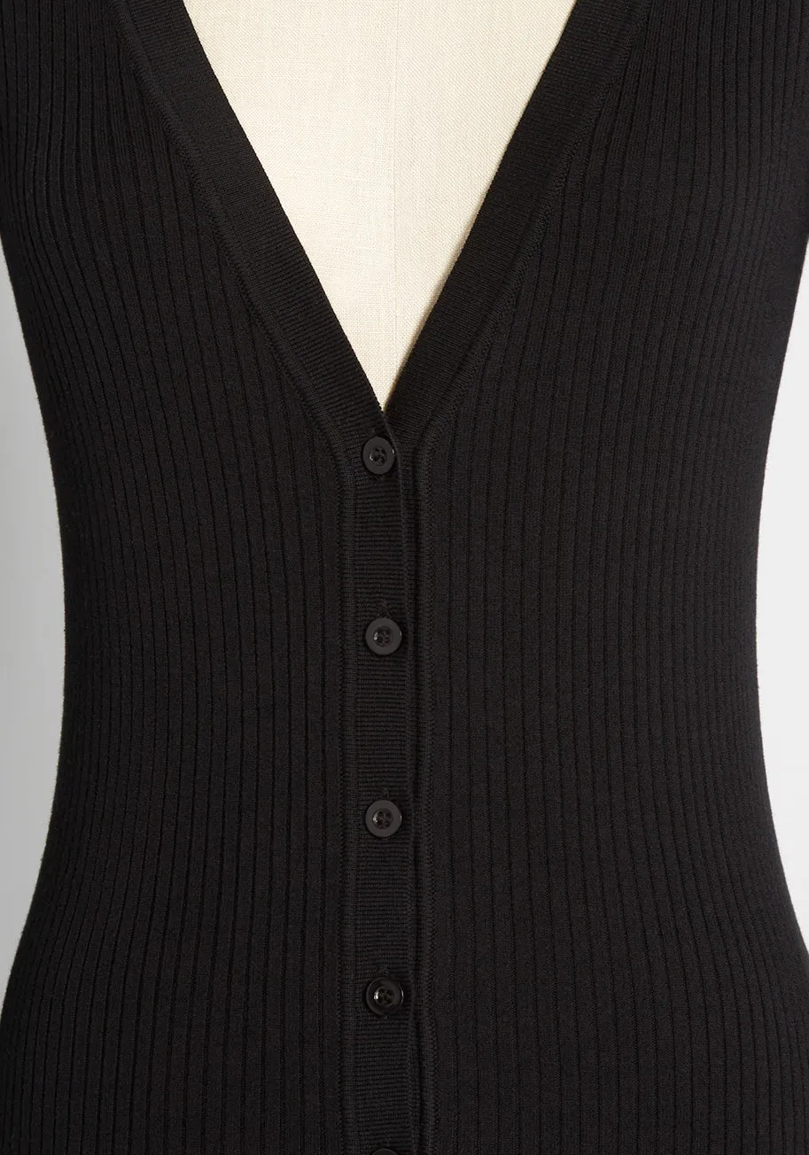 Meet the Author Ribbed Cardigan sold by Modcloth product image thumbnail 3