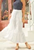 Taste of Tuscany Tiered A-Line Skirt sold by Modcloth
