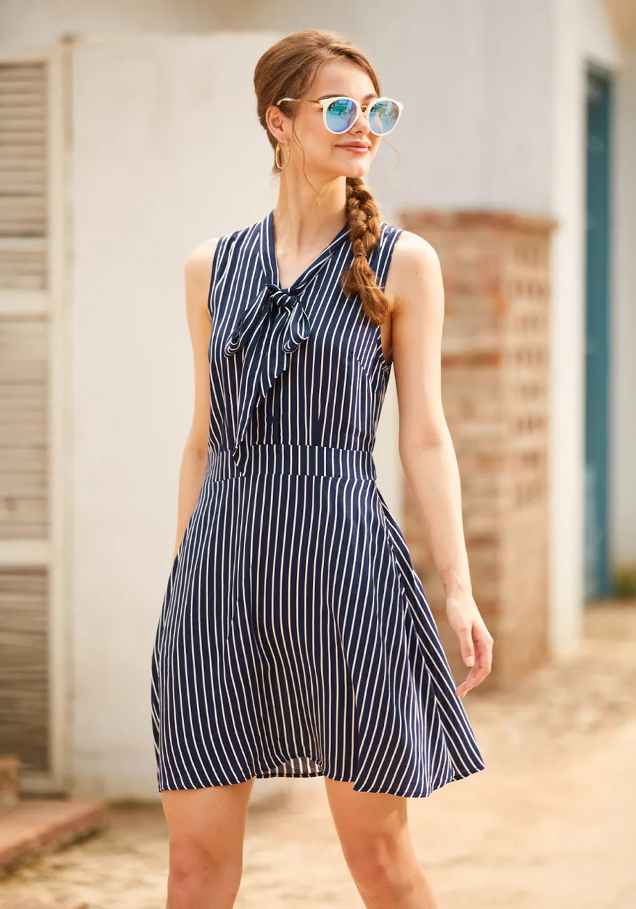 Bliss In a Swish Tie-Neck Dress sold by Modcloth product image thumbnail 4
