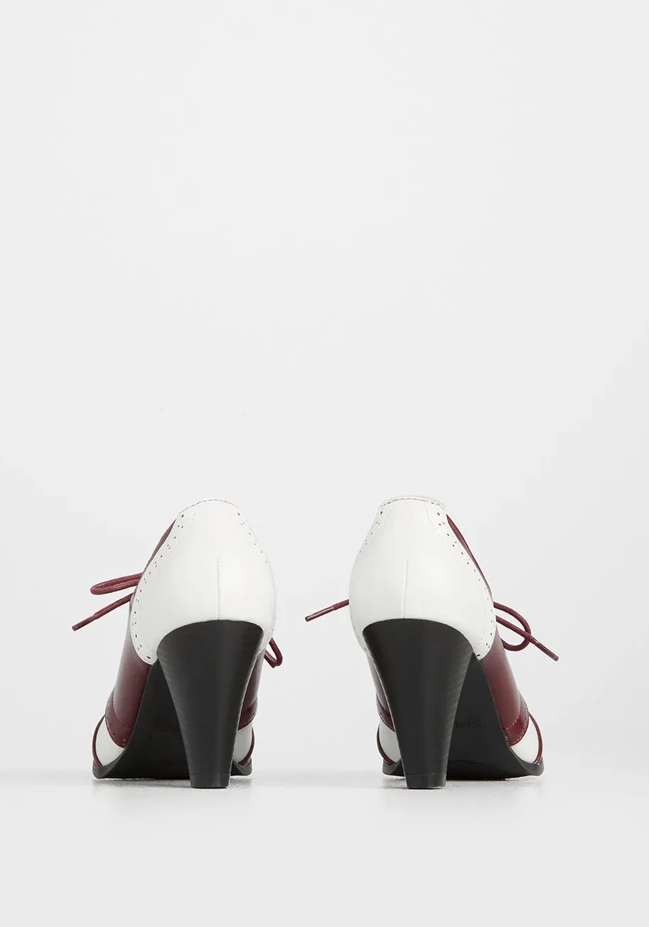 Plans to Twirl Oxford Heel sold by Modcloth product image thumbnail 4