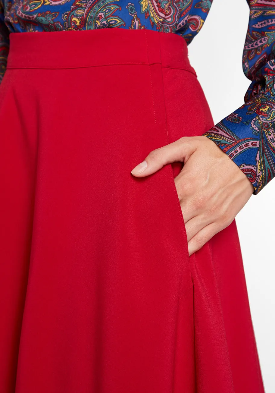 Just This Sway A-Line Skirt sold by Modcloth product image thumbnail 3