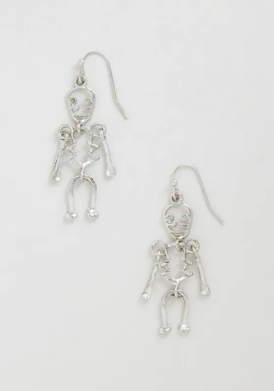 Skeletal Remains Dangle Earrings sold by Modcloth