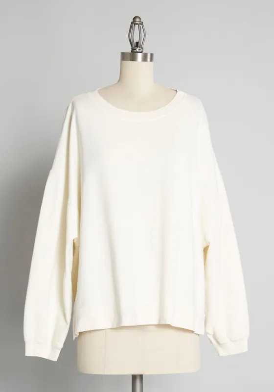 All Warmed Up Pullover Sweatshirt sold by Modcloth