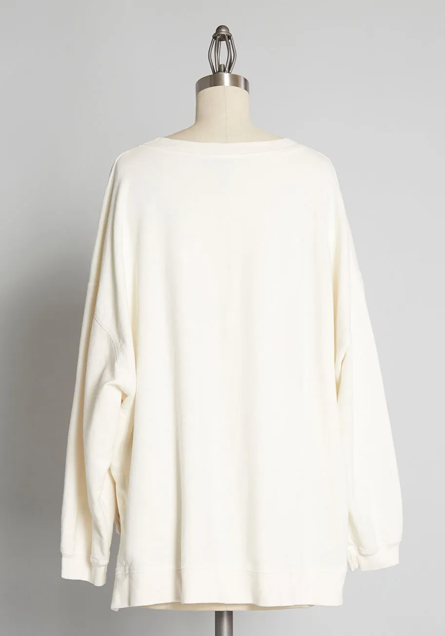 All Warmed Up Pullover Sweatshirt sold by Modcloth product image thumbnail 2