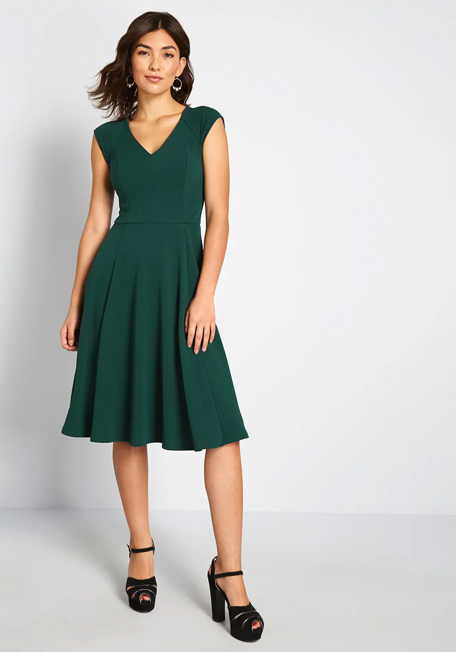 Date Night Done Right A-Line Dress sold by Modcloth product image thumbnail 3