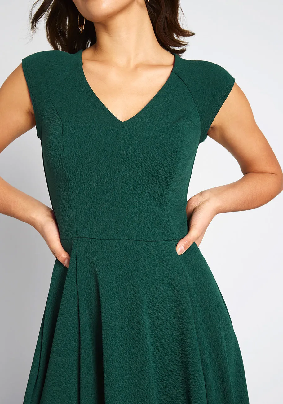 Date Night Done Right A-Line Dress sold by Modcloth product image thumbnail 4