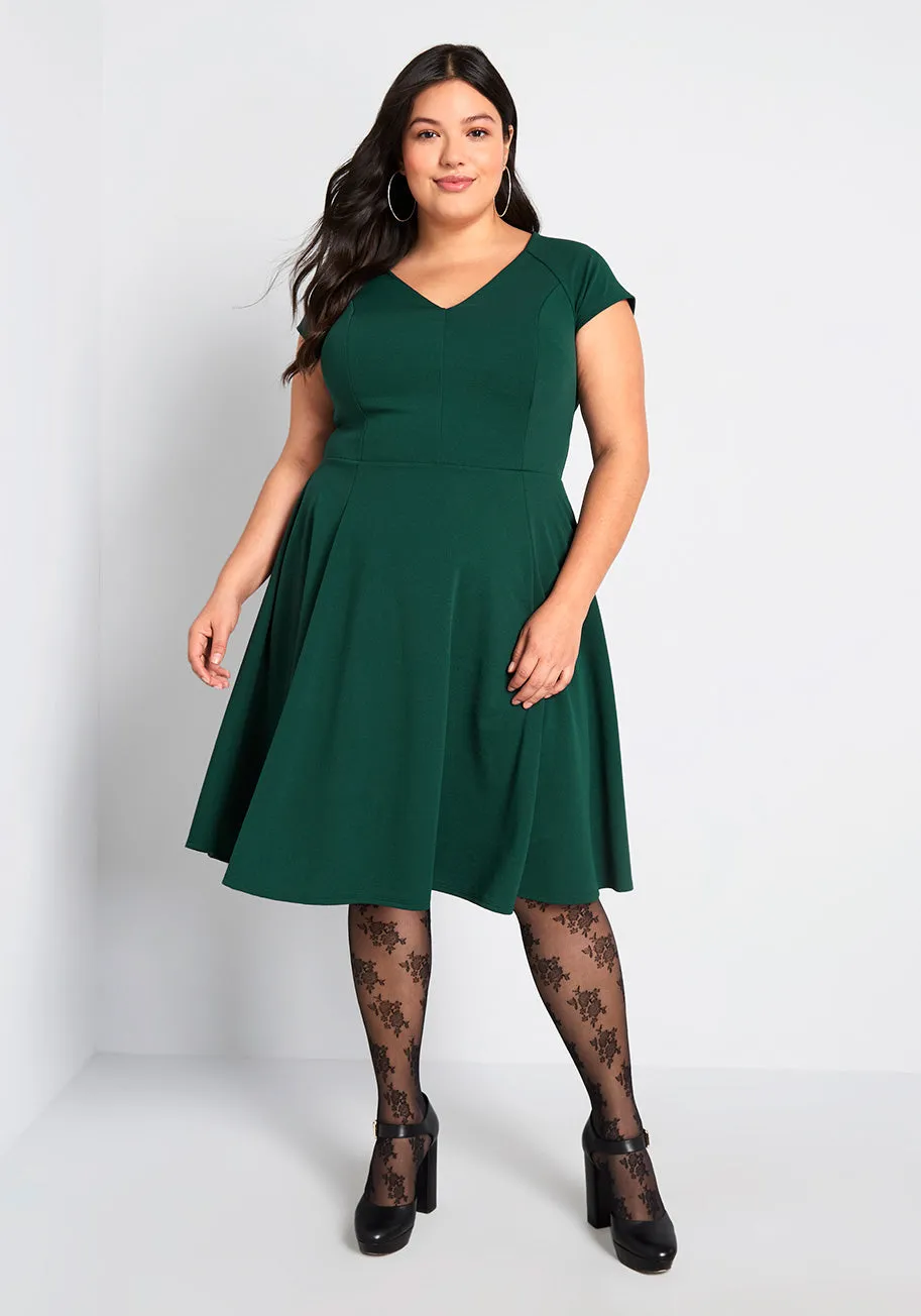 Date Night Done Right A-Line Dress sold by Modcloth product image thumbnail 5