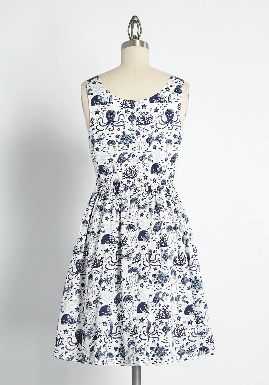 Optimistic Effect Sleeveless Dress sold by Modcloth product image thumbnail 2