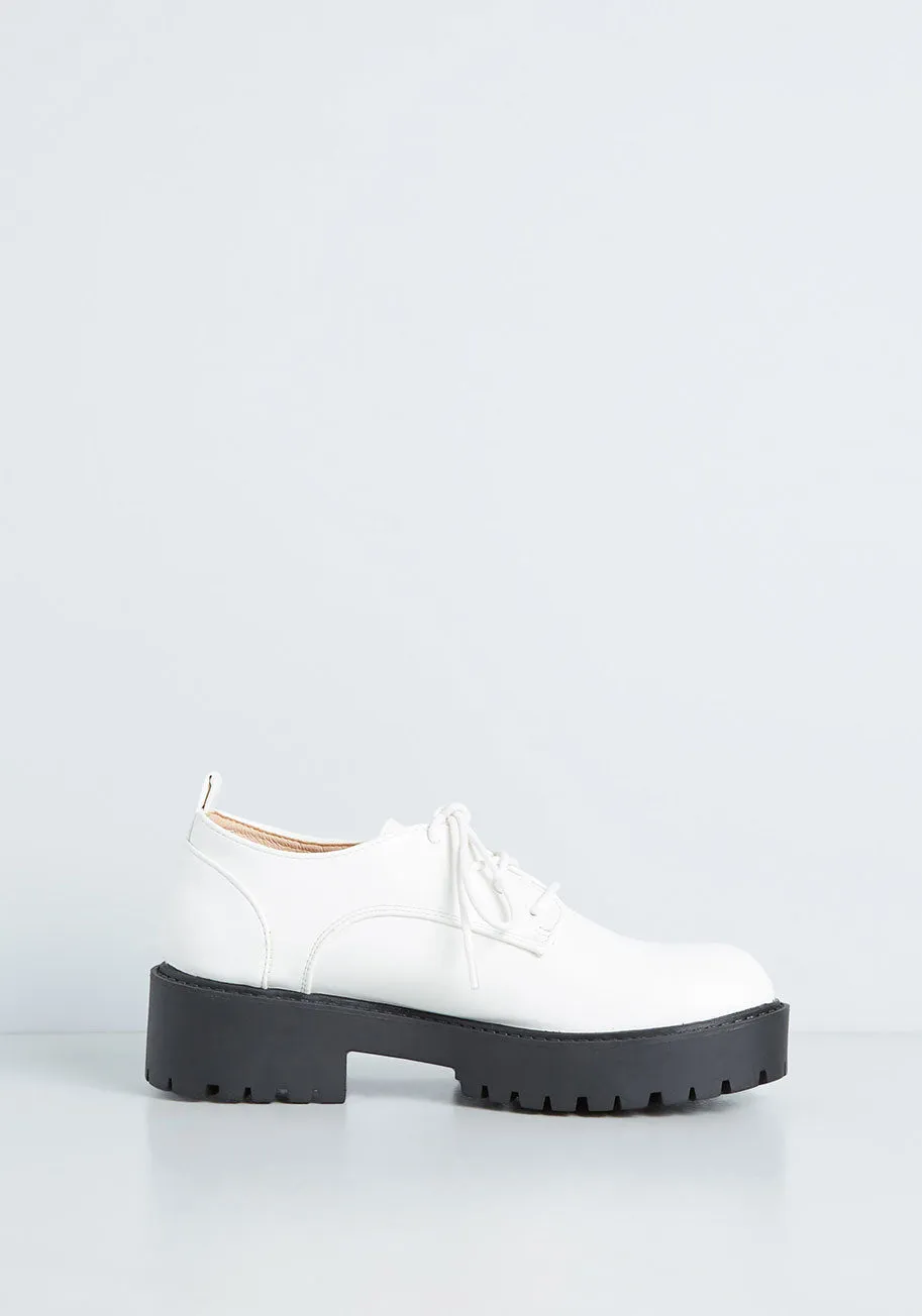 Let's Walk About It Oxford Shoe sold by Modcloth product image thumbnail 3