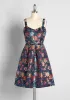 An Enchanting Entrance Fit and Flare Dress sold by Modcloth