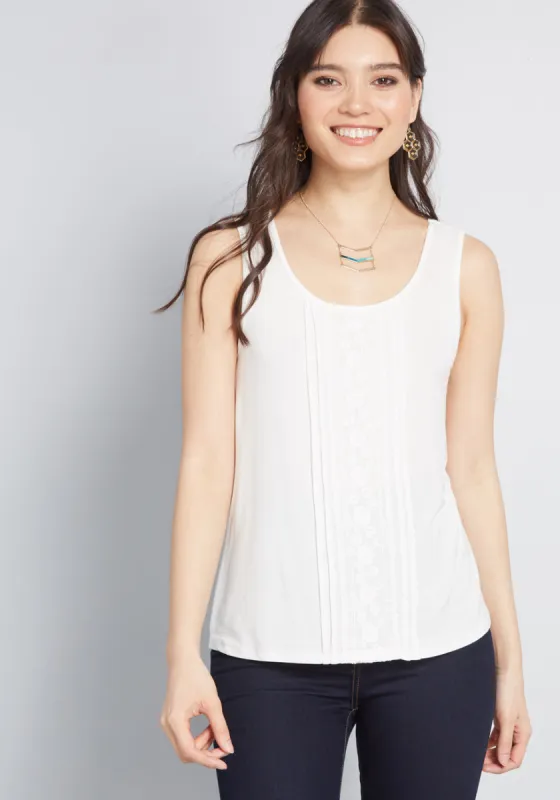 Blissful Mission Tank Top sold by Modcloth