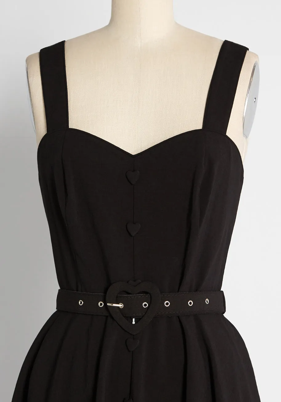 Amour in Noir Swing Dress sold by Modcloth product image thumbnail 4