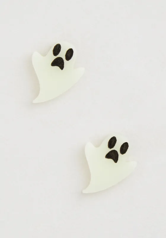 Glowing Ghost Earrings sold by Modcloth
