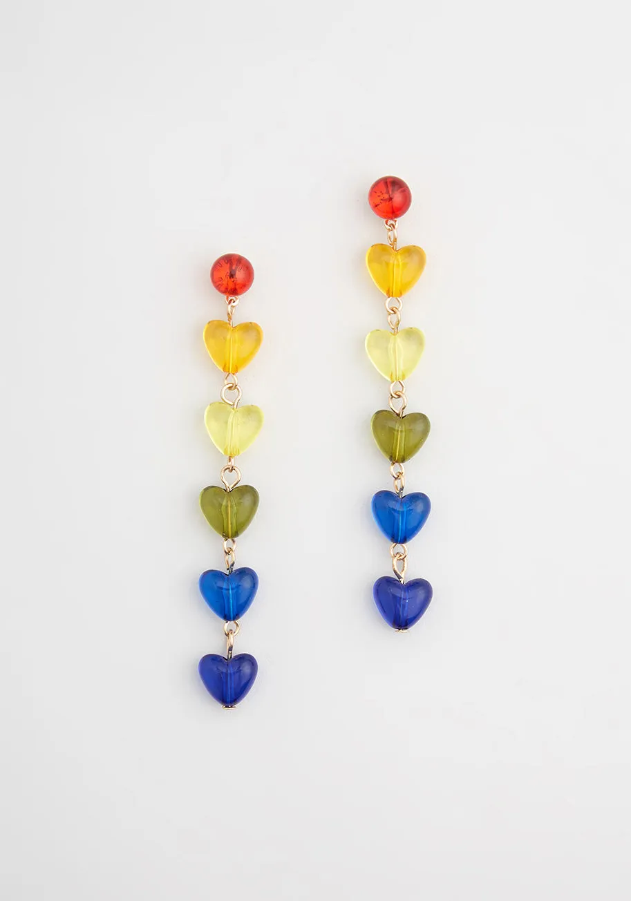 Colorful Connection Earrings sold by Modcloth