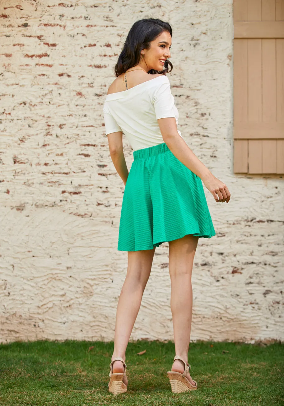 Winner's Circle Skater Skirt sold by Modcloth product image thumbnail 3