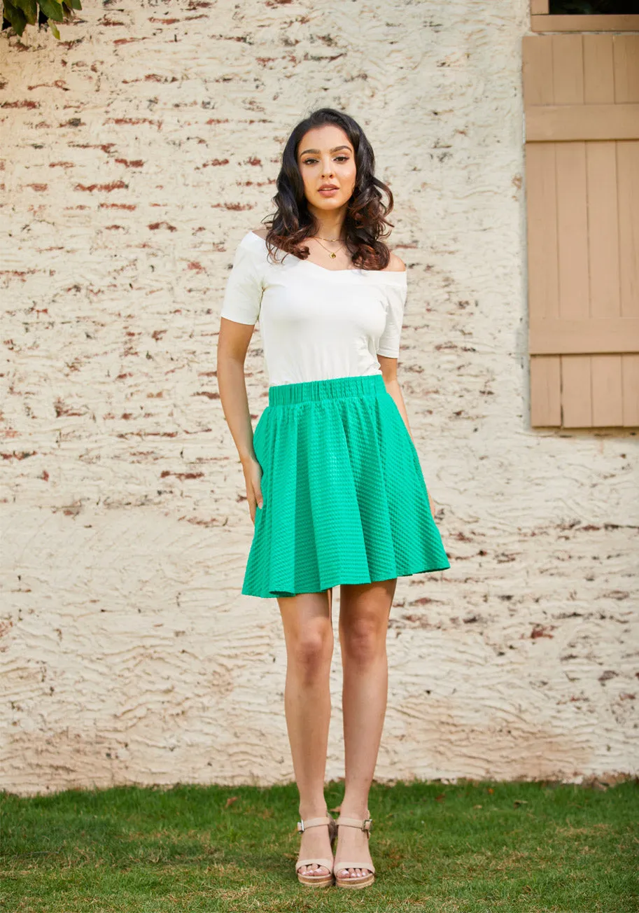 Winner's Circle Skater Skirt sold by Modcloth