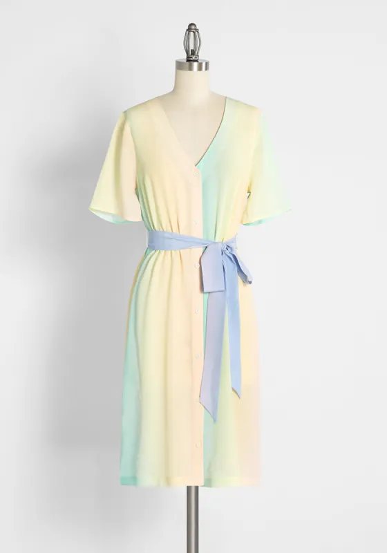 Lasso Around My Heart Silk Dress sold by Modcloth