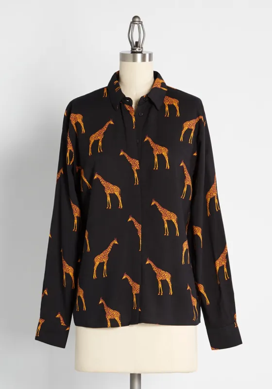 Savannah Summer Nights Shirt sold by Modcloth