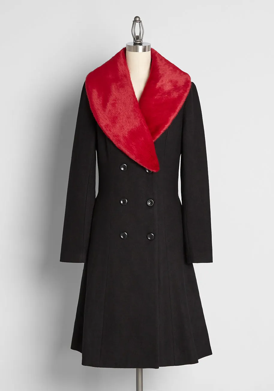 Wrapped In Red Coat sold by Modcloth
