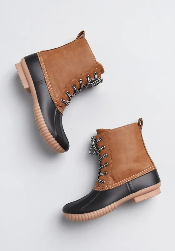 No Stopping Me Duck Boot made by Modcloth
