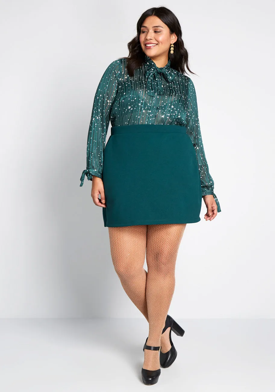 This is Knit Mini Skirt sold by Modcloth product image thumbnail 5